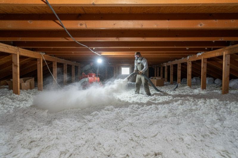 Blown Insulation Installation in Austin, TX