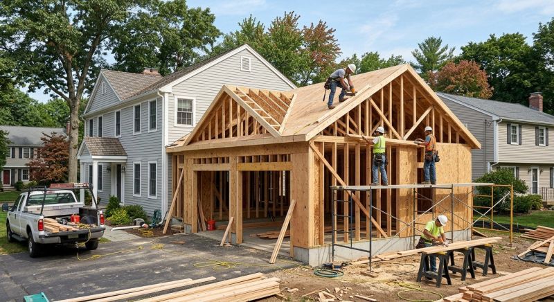 Four Car Garage Installation in Cypress, TX