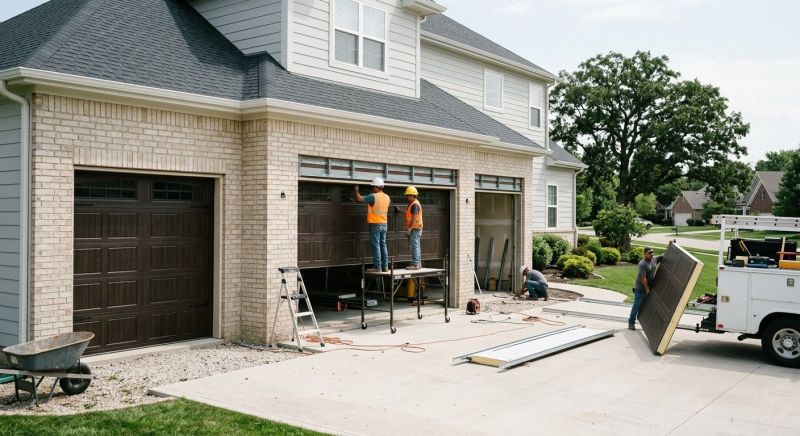 Four Car Garage Installation in Charleston, SC