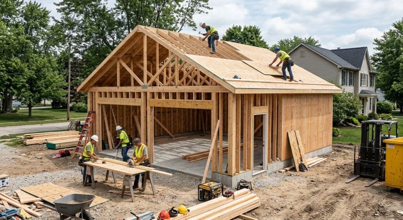 Garage Construction in South Houston, TX