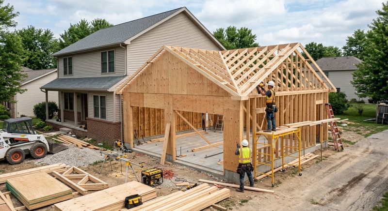 Garage Construction in South Houston, TX