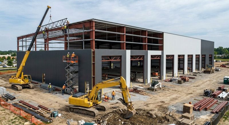 Industrial Garage Construction in Houston, TX