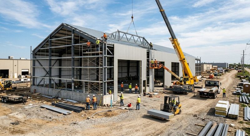 Industrial Garage Construction in Summerville, SC
