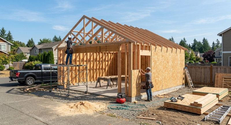Storage Garage Construction in Cypress, TX