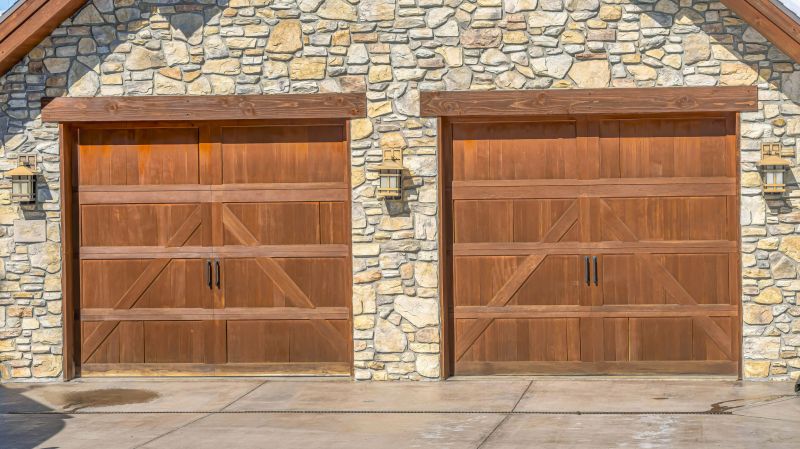 Wood Garage Door Installation in Leesburg, VA